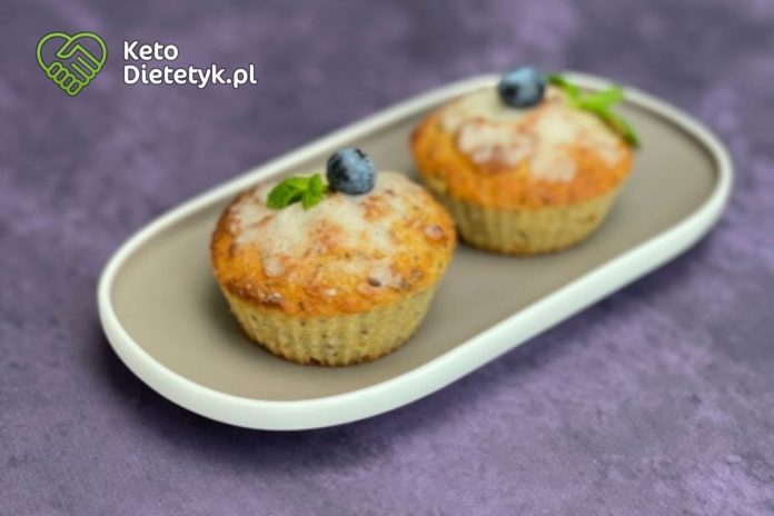 cytrynowe keto muffinki