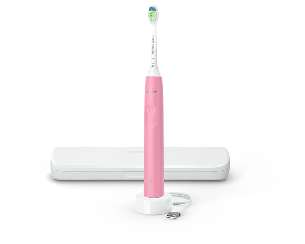 szczoteczka sonicare dokładnie czyści przestrzenie między zębami