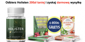 Holisten na odchudzanie – tabletki, które mogą pomóc Ci osiągnąć idealną wagę. Łatwy sposób na odchudzanie czy kolejny wyciągacz pieniędzy? Jak działa Holisten? Działanie potwierdzone przez opinie klientów - opinie - cena - skład