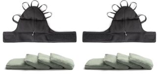 Ochraniacze nadgarstków dedykowane seniorom, zapobiegające kontuzjom Wygodne ochraniacze stabilizujące nadgarstki chronią seniorów przed urazami podczas codziennych czynności