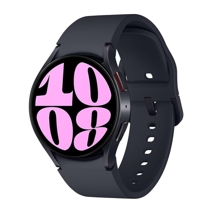 Elegancki smartwatch z obrotowym pierścieniem oferuje zaawansowane funkcje zdrowotne i świetną jakość wykonania