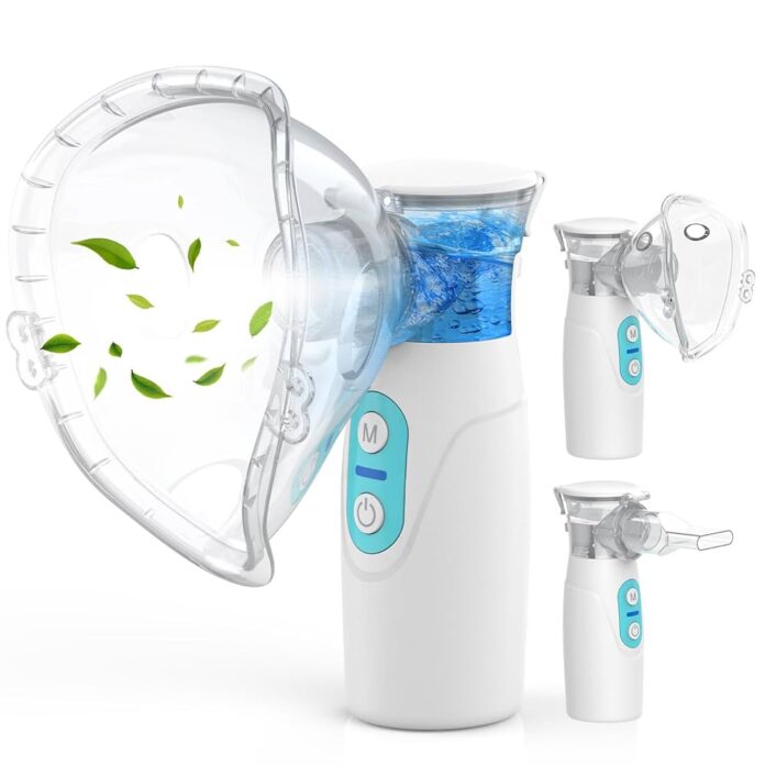 Nowoczesny nebulizator ultradźwiękowy Medel skutecznie zamienia leki w delikatną mgiełkę do inhalacji