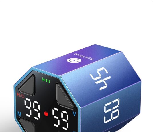 Technika Pomodoro dla ADHD: dlaczego 25 minut skupienia zmienia zasady gry w walce o koncentrację? młoda kobieta z ADHD pracuje skupiona przy biurku z timerem Pomodoro obok laptopa